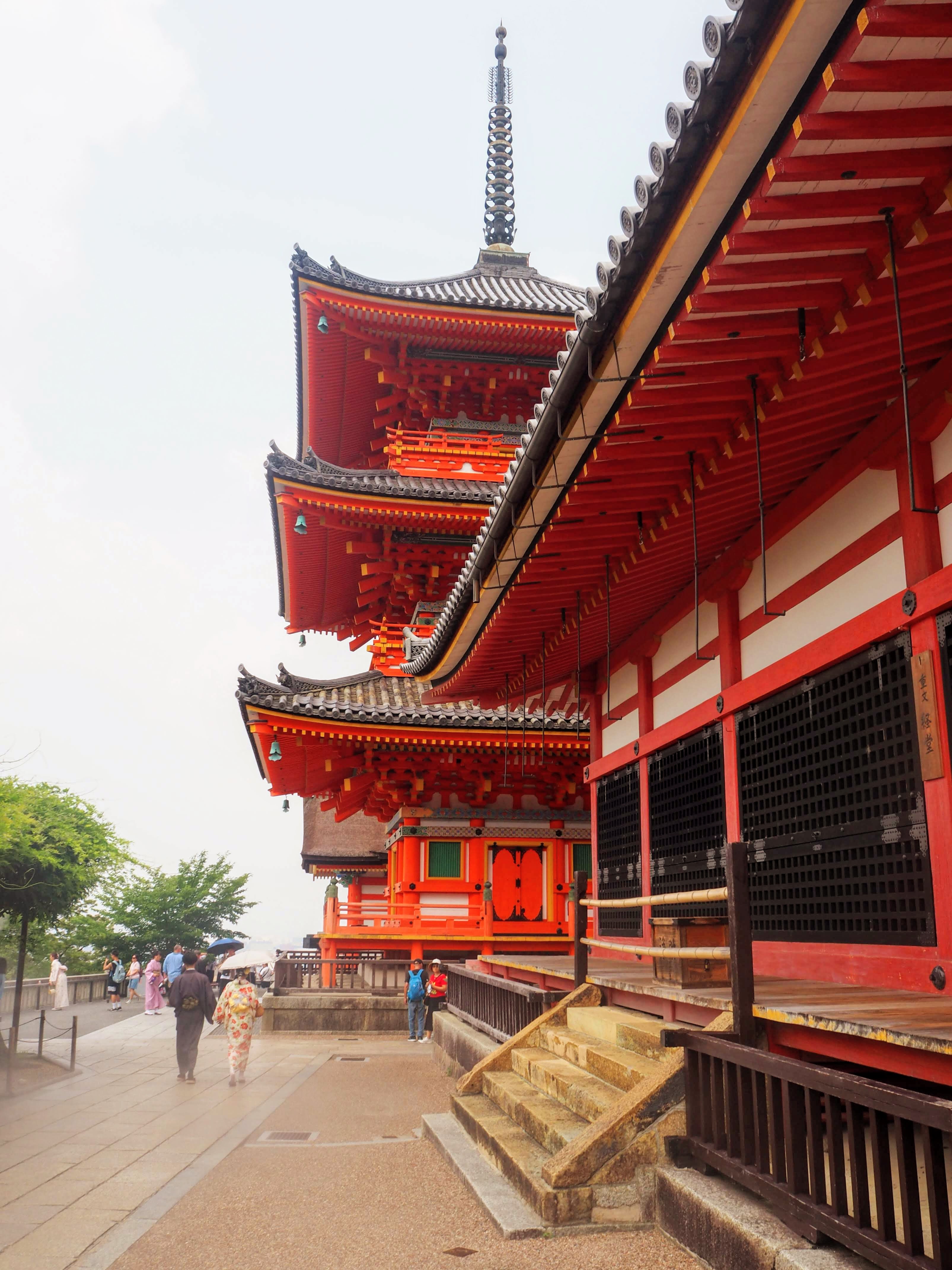 Kiyomizu-dera temple in Kyoto